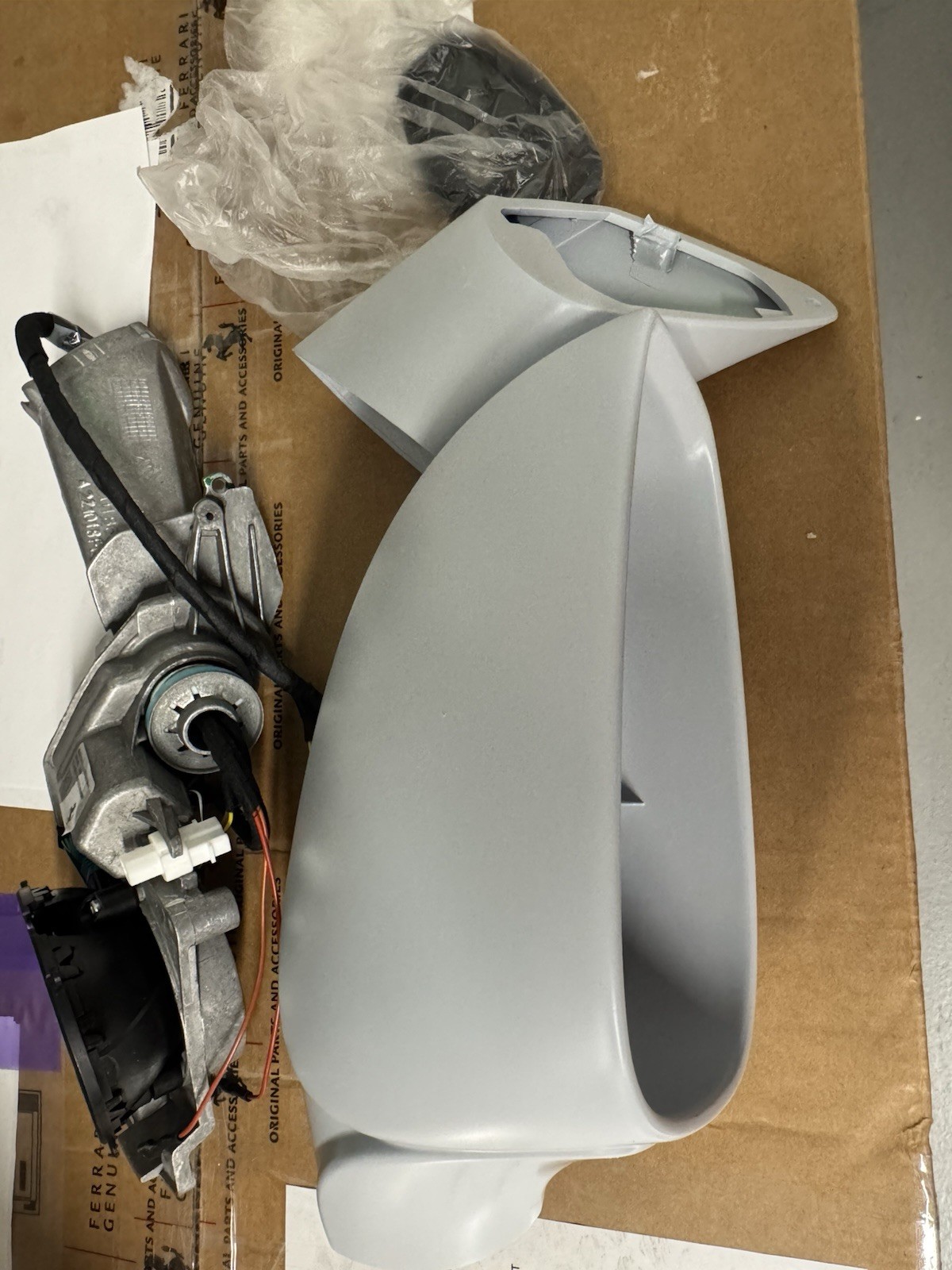 New Ferrari 488 RH Full Mirror Part # 87012710 & 83094100 Primered