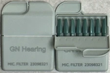 GN Resound Mic Filter For Vivia & Savi Hearing Aids.  2 Pack.   Item# 23098321