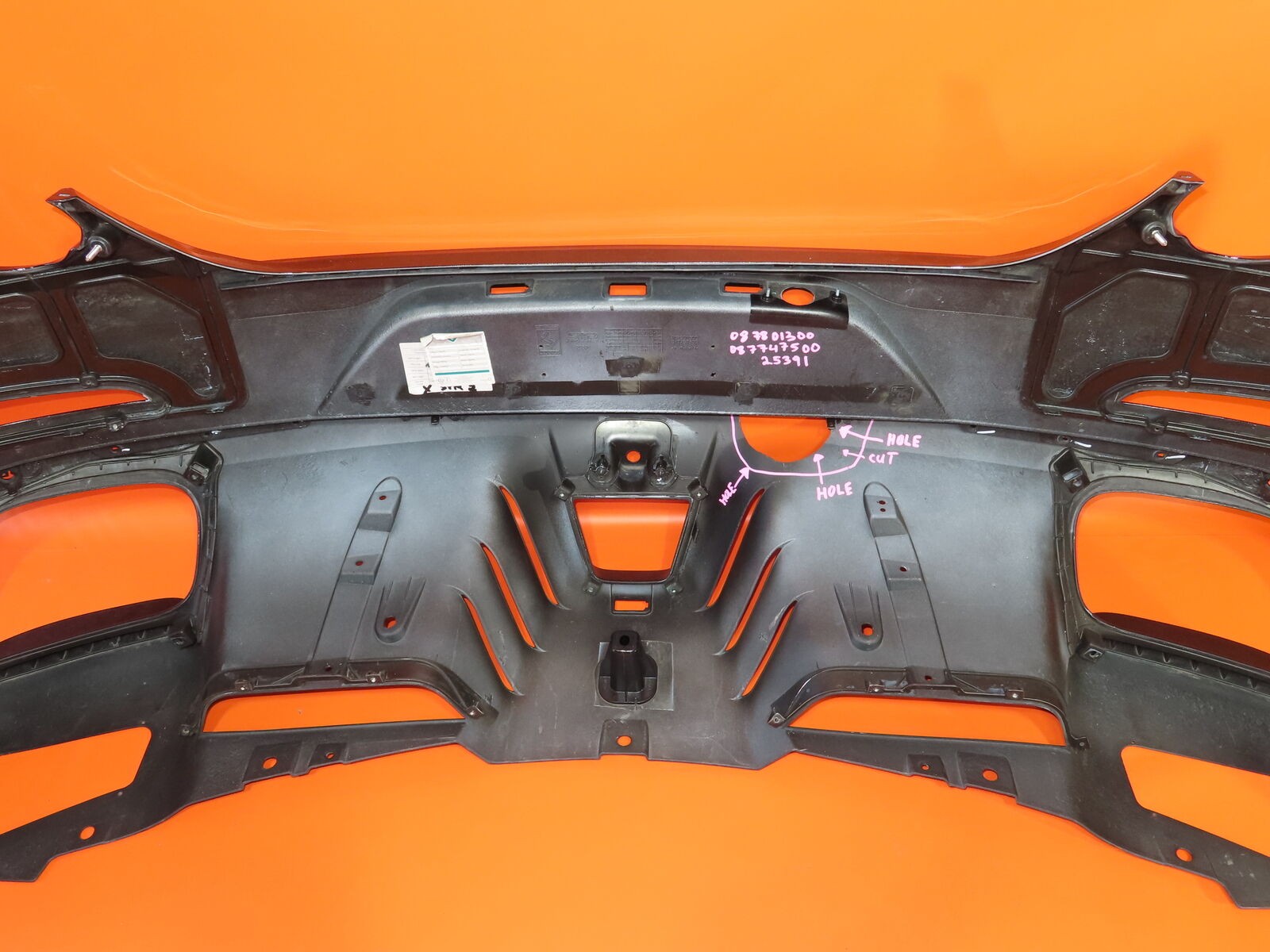 FERRARI LUSSO GTC REAR BUMPER 2017 2018 2019 087801300 GTC4 BLACK OEM