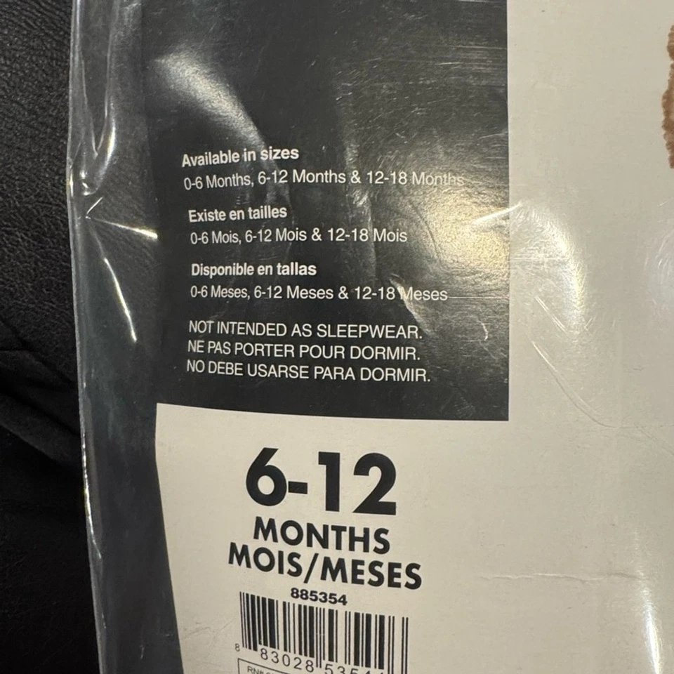 Disfraz de cordero infantil rubíes con detalles rosas. Talla 6-12 meses. Nuevo con etiquetas Foto 3 de 4