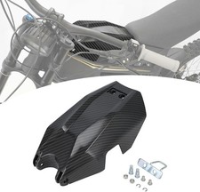 Motorcycle Battery Cover Battery Guard Protect Carbon Fiber Pattern Carbon Fiber