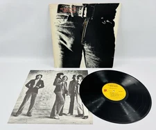 The Rolling Stones - Sticky Fingers (1971, Vinyl LP) w/Zipper & Andy Warhol