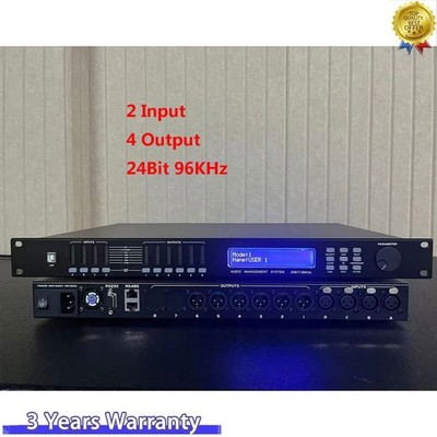 DS24 24Bit 96KHz 2 In 4 Out Digital Audio Processor Audio Management System