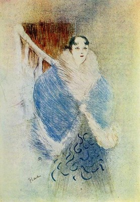 Henri Lautrec Elsa The Viennese 1897 17''x 22'' Archival Art Print