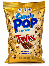Candy Pop TWIX Popcorn 149g USA Import | Chocolate Caramel Biscuit Popcorn