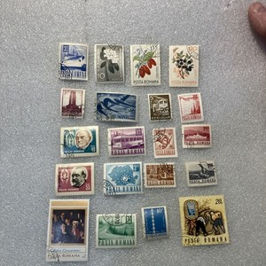 20 Romania/ Romina Posta Romana 1945-1975 varied Stamps. $1 Ships, A DEAL! LOOK!