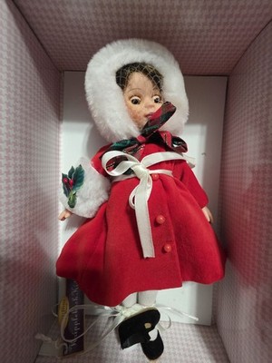 Vintage 1997 Robert Tonner Kripplebush Kids 8'' Doll Marni Holiday Cheer 
