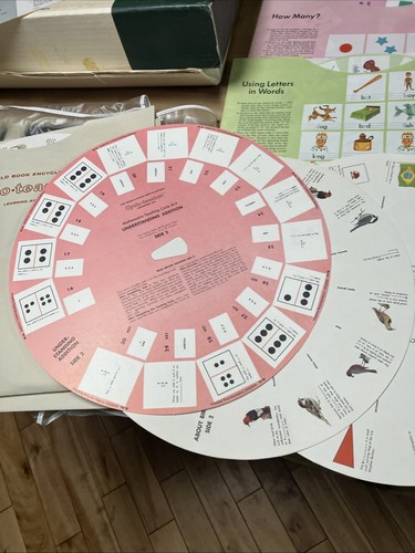 Assistenza all'infanzia ciclo-insegnante vintage 1972 / World Book Learning Aid - Foto 23 di 24