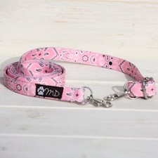 Bandana Pink Cell Phone Cross Body Adjustable Strap / Made in Japan