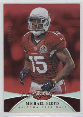 2013 Certified Mirror Red /250 Michael Floyd #133 16rl
