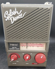 Splash Dance AM/FM Shower Radio By Pollenex 1980s Works