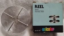Vintage Unicolor Stainless Steel 35mm Film Developing Reel Cat No. 552 NOS