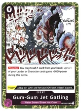 Gum-Gum Jet Gatling Foil Pillars of Strength OP03-072 NM