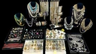 Vintage Costume Estate Jewelry Large Lot Some Are Stamped, Few Sterling 25 Lbs