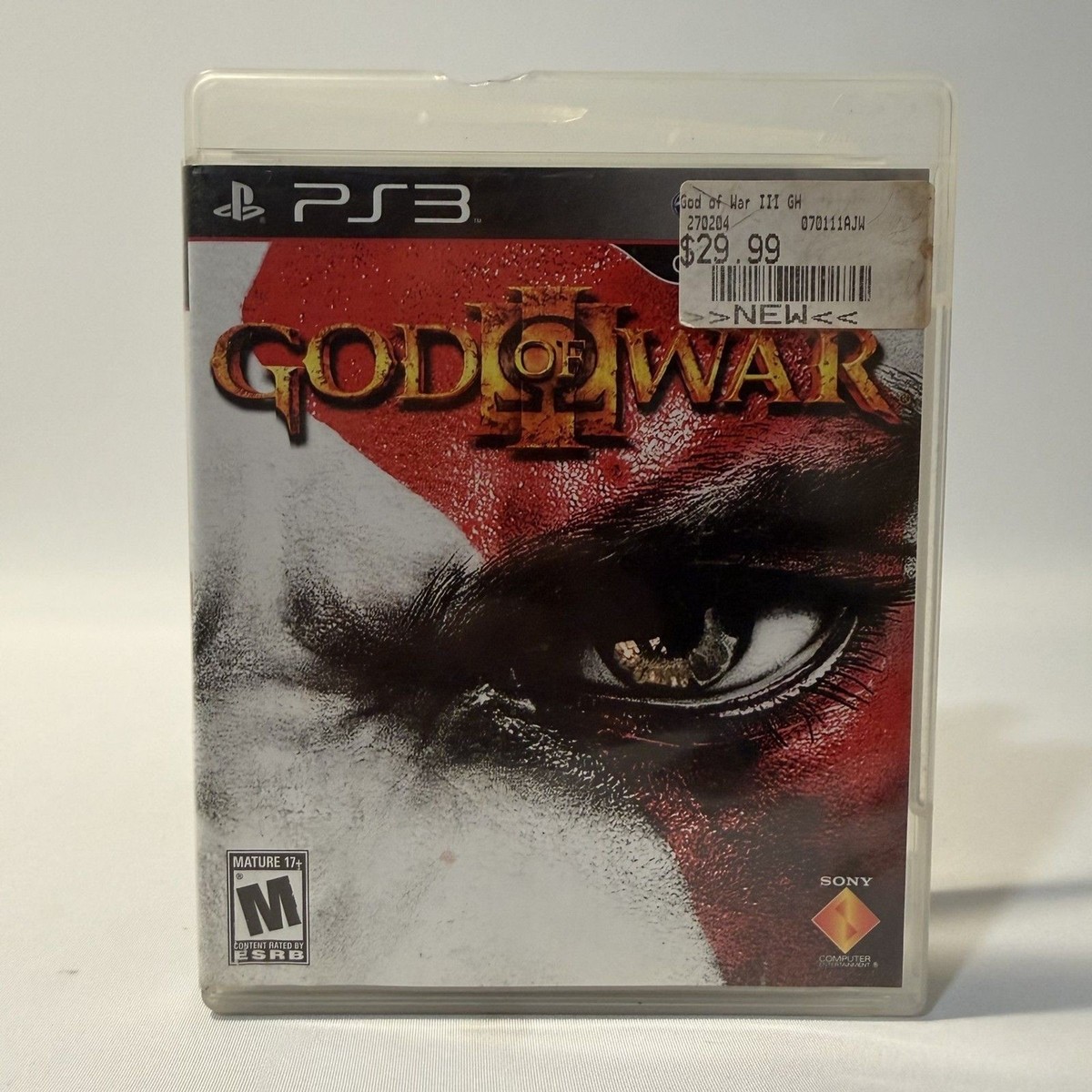 God of War III Sony Playstation 3 Mythology Hack and Slash Action