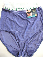 Vanity Fair BRIEF Illumination Full cut Panties Nylon 13109 lavender  6/M NWT