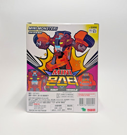Tobot V Mini Series 2-Pack: Captain Police & Monster Action Figure Korea Toy