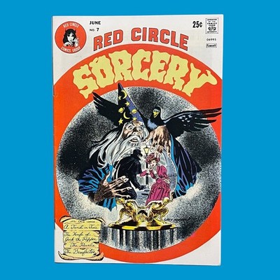 Red Circle Sorcery #7 Red Circle Comics 1974 Gray Morrow Cover VF- 7.5