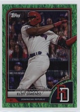 2023 World Baseball Classic Green Sparkle Foil /75 Eloy Jimenez Jiménez #97 gh4