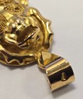 18kt Yellow Gold Egyptian Scarab Pendant — photo 3