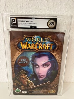 WORLD OF WARCRAFT - PC/DVD - NEW - NIB QUALIFIED - GERMAN - PIXEL 85 -NO VGA/PSA
