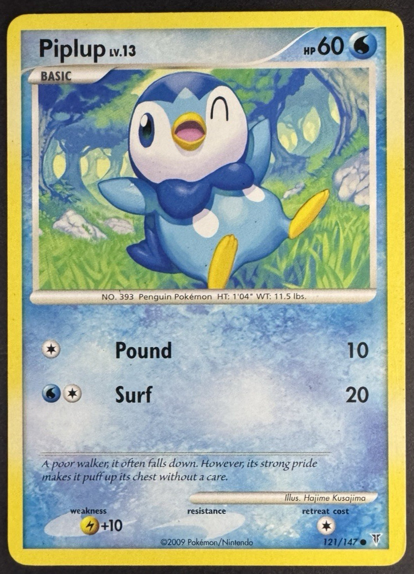 Piplup LV.13 121/147 Regular - Supreme Victors - Pokémon TCG - LP