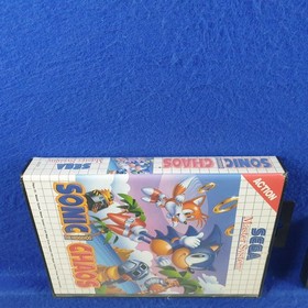 Master System SONIC THE HEDGEHOG CHAOS (NI) Sega PAL REGION FREE (Works in US)