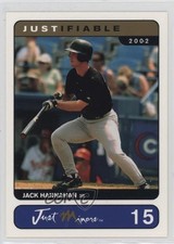 2002 Just Minors Justifiable Jack Hannahan #15 0q3
