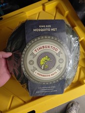 Timbuktoo Mosquito Net Bed Canopy Black Extra Large Netting King Size