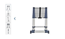 Xtend and Climb 3.2m Telescopic Ladder - 1303-080. Unused. good condition