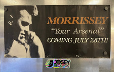 Morrissey - Your Arsenal (1992, Sire Records) promo poster