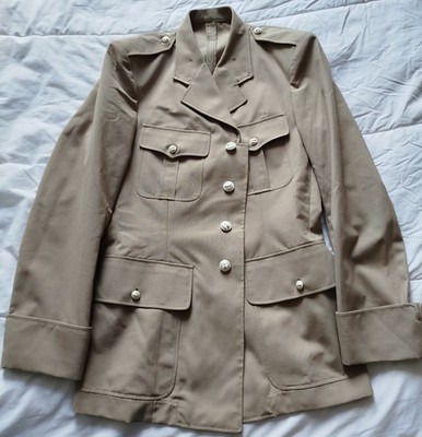 Kolonialjacke Sommersand Offizier Generalstab French bewaffnet