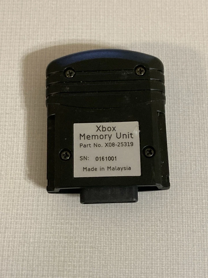 Original Microsoft XBOX Memory Card Unit X08-25319 8MB 8 MB OEM - Tested Working - Image 2 of 4