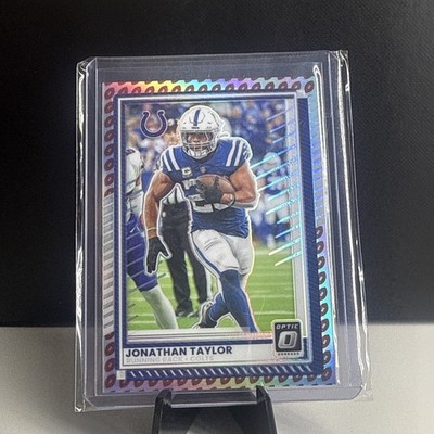2025 Donruss Optic Jonathan Taylor football emoji SSP 01/16 Colts