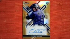 2022 Topps Finest #FA-CWE Colton Welker Gold Auto 15/50