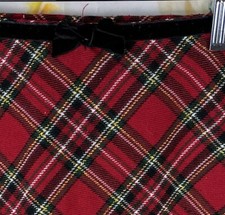 The Children  s Place Skirt Christmas Plaid Girls Size 6 Midi Length A Line