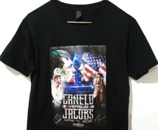 CANELO ALVAREZ  VS JACOBS BOXING MATCH T-SHIRT MEN'S SIZE SMALL (NEW)