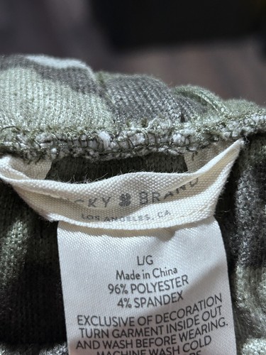 Pantalones cortos informales informales de camuflaje verde camuflado talla LG - Imagen 4 de 6