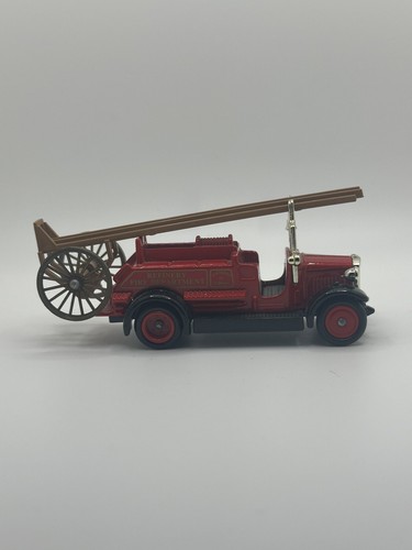 Vintage Lledo Chevron Promotional Diecast Model DG12 1934 Dennis Fire Engine - Picture 4 of 6