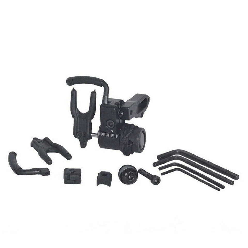 TP814 Adjustable Compound Bow Drop Fall Away Arrow Rest Archery Hunting Shooting - Image 2 of 4