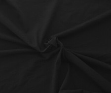 Black Cotton Fabric Jersey Knit by the Yard 180GSM 6/21