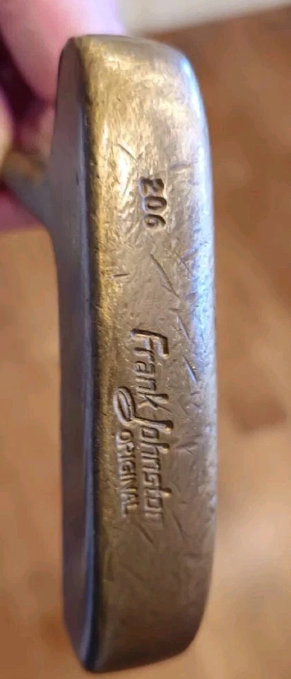 Vintage Frank Johnston Original Model 206 Putter RH 35" - Image 2 of 4