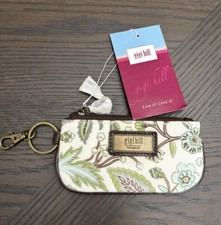 Gigi Hill Women's Coin Purse, ID Holder, Key Ring NEW