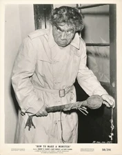 HOW TO MAKE A MONSTER Make-up Original Vintage 1959 AIP Studio Horror Photo