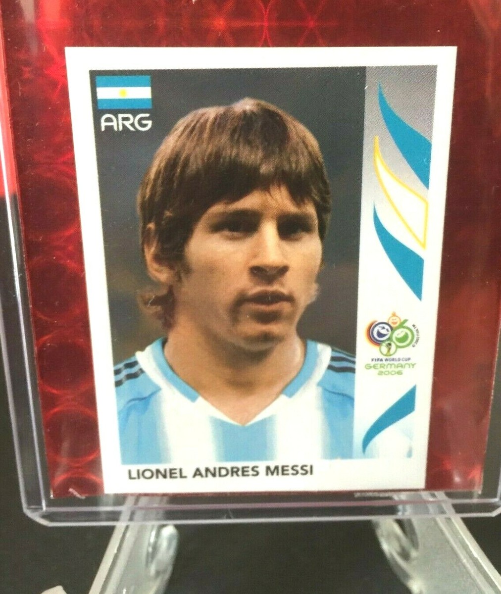Sticker Panini Lionel Messi 2006 GOAAAL - GSG Grading 6 - RARE - Collection Mondial