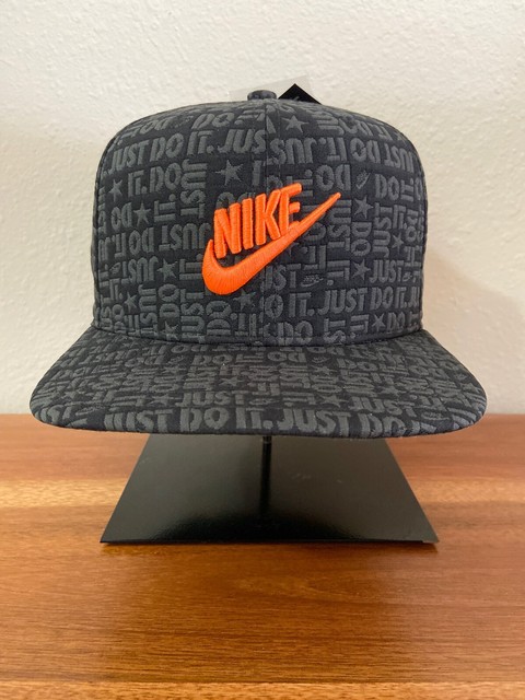 orange nike snapback