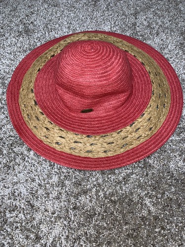 Panama Jack Sun Straw Hat, Beach Floppy 
