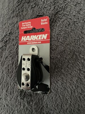 Harken - Bullet Block Liegend ArtNr.: 113 Neu 300 Lb 136 Kg Jolle Preis/1 Stück