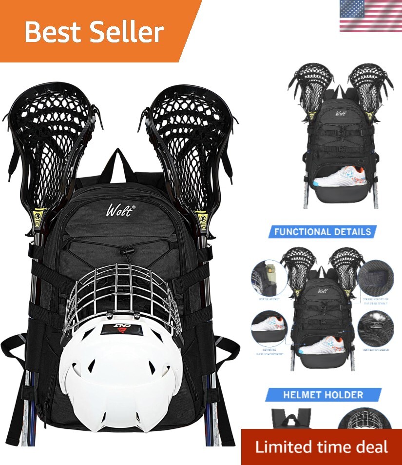 Gladiator Lacrosse Warrior Jet Pack Max Lacrosse Backpack Source