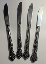 4 Versailles MSI Japan Stainless Steel Table Knives, Knife Flatware Silverware b